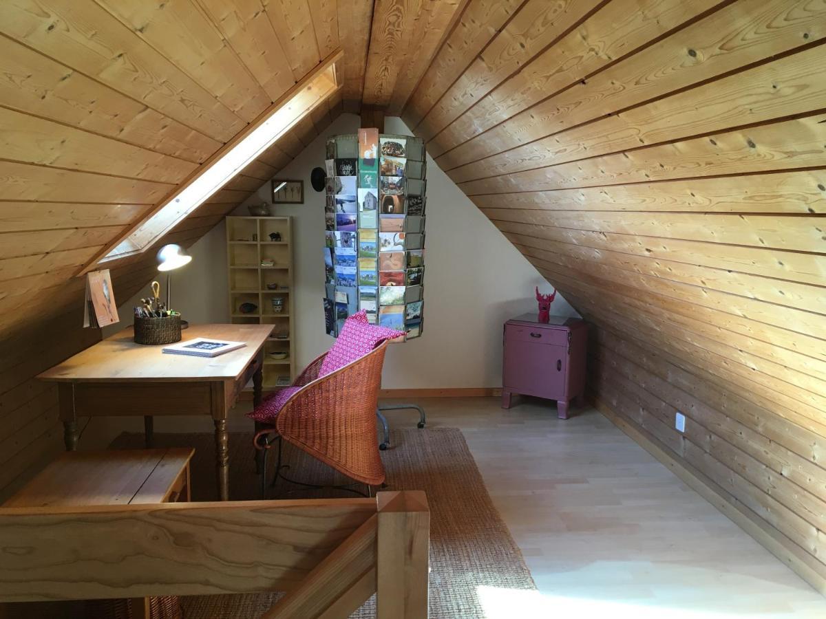 3,5 Zimmerferienwohnung Schwalbenaescht Rueeggisberg Eksteriør billede